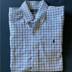 Ralph Lauren Non-Iron Gingham Dress Shirt